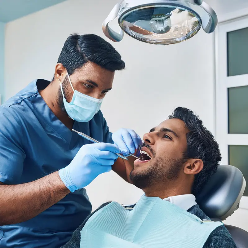 Dental care team at Laasya Dental clinic in Visakhapatnam