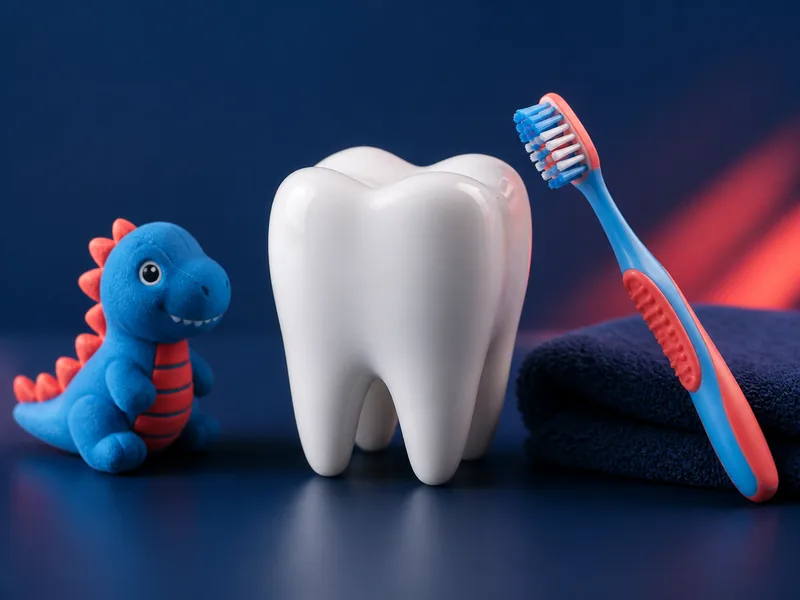 Child-friendly dental care setup