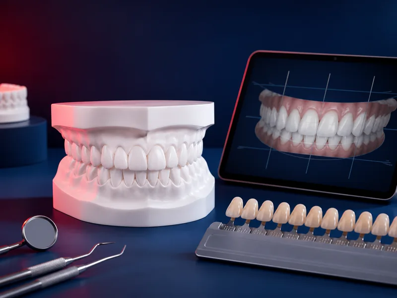 Digital smile design and cosmetic dentistry planning